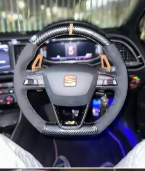 Ghost Customz custom steering wheel build 4